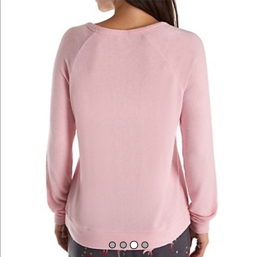 PJ Salvage Let's Flamingle Long Sleeve Graphic Top 🤩 S1 - Picture 3 of 9